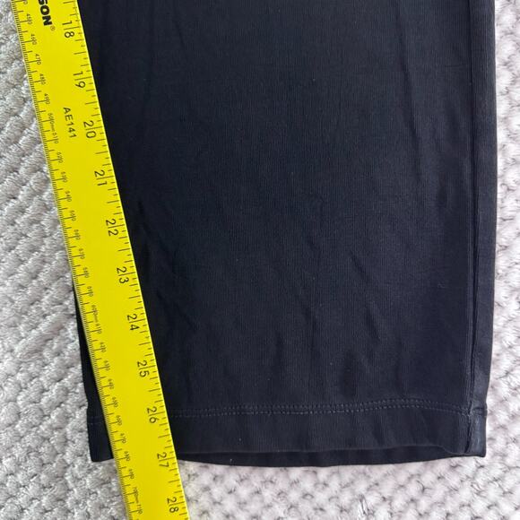 Chicos Travelers Pants Womens 2P US12/14P Black Naia Stretch Straight PullOn - Picture 11 of 13